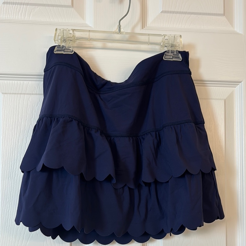 Navy Luxletic Skort